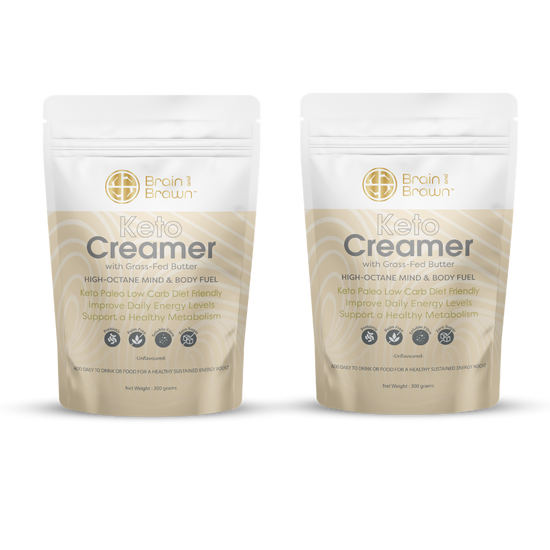 Keto Creamer with Grass-Fed Butter x 2