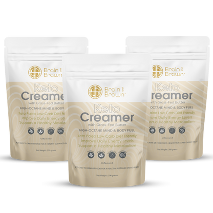 3 x Keto Creamer with Grass-Fed Butter
