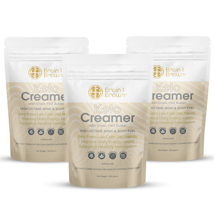3 x Keto Creamer with Grass-Fed Butter