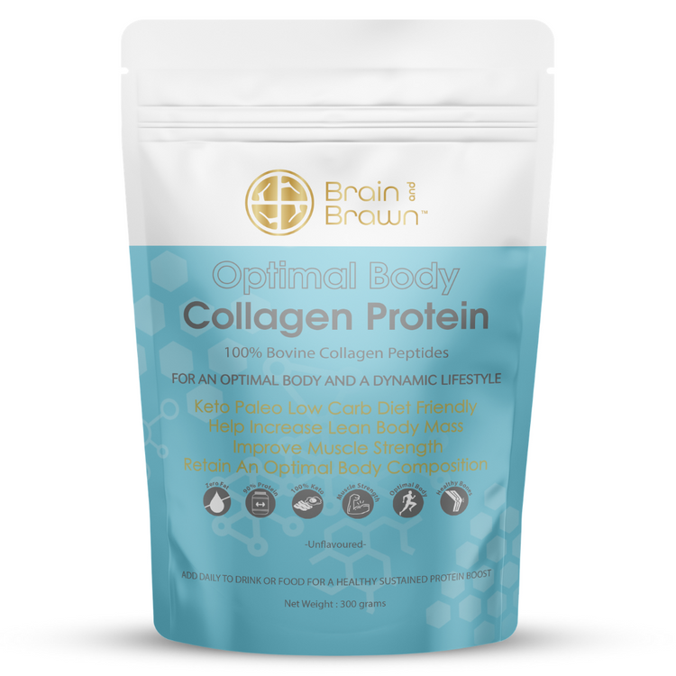 Optimal Body Collagen Protein - Brain and Brawn